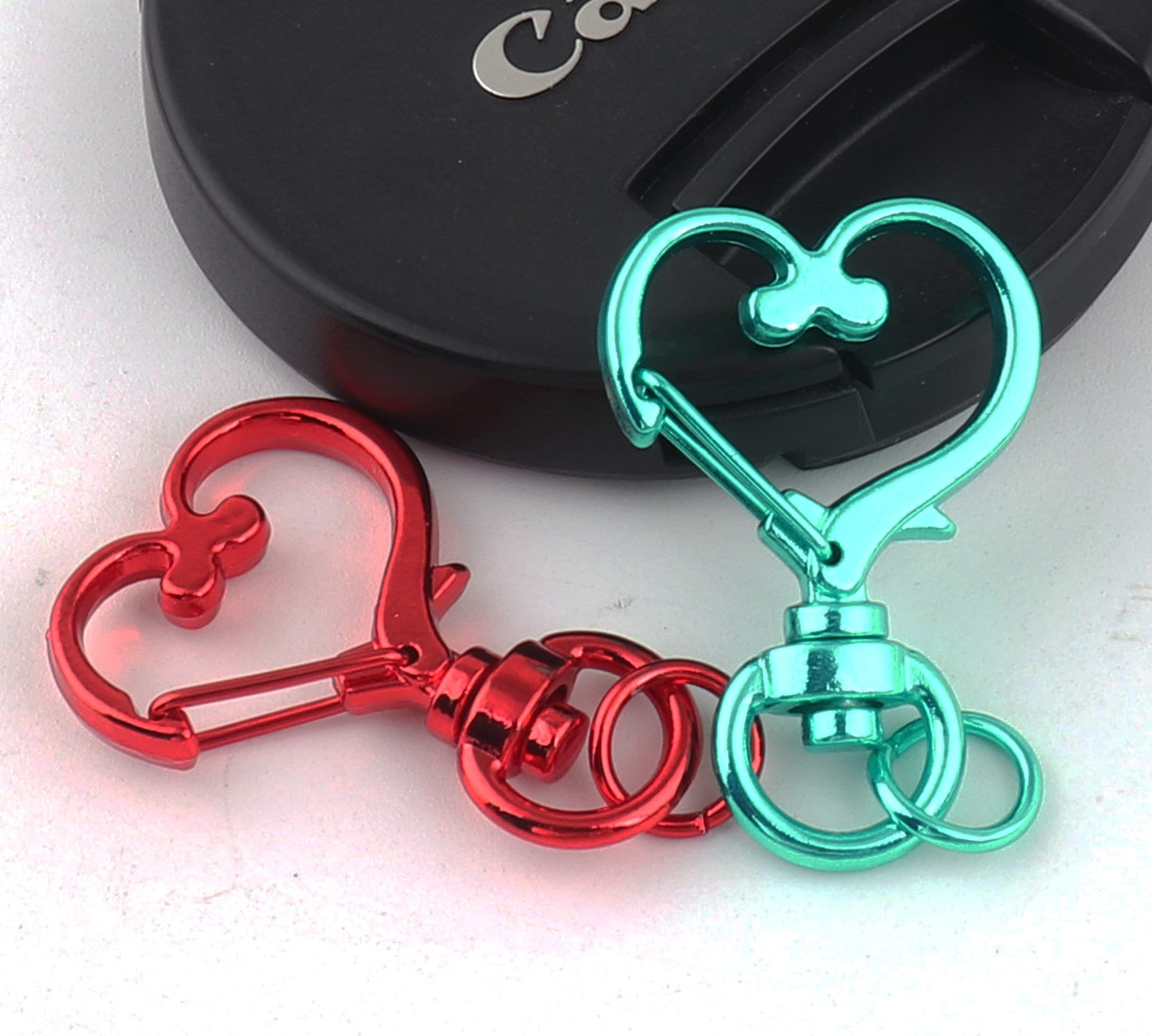 Heart Swivel Snap Hook Key Chain Lobster Swivel Clasps Clips Bag