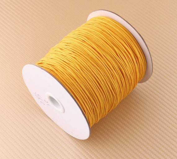 yellow nylon rope