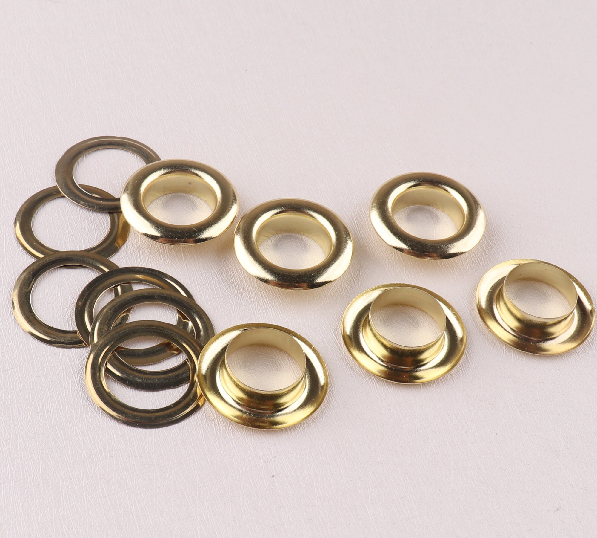 23mm13mm6mm Gold Eyelets Grommets With Washers Grommets Etsy UK