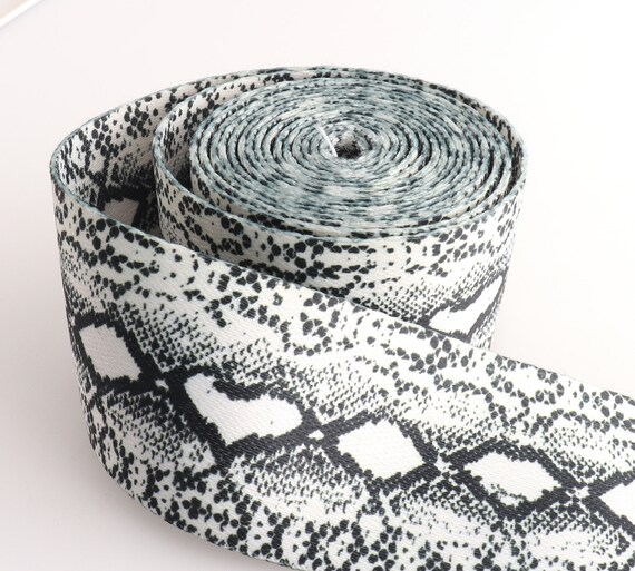 2 inch width Webbing unique design Soft strong Cotton polyester  50mm Ribbon DIY Garment bag Accessories