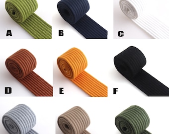 38MM Multiple colour Strong stripe webbing cotton webbing bag strap for tote bag,dog collar,Key Fobs Belts Purse Bag Straps Leash
