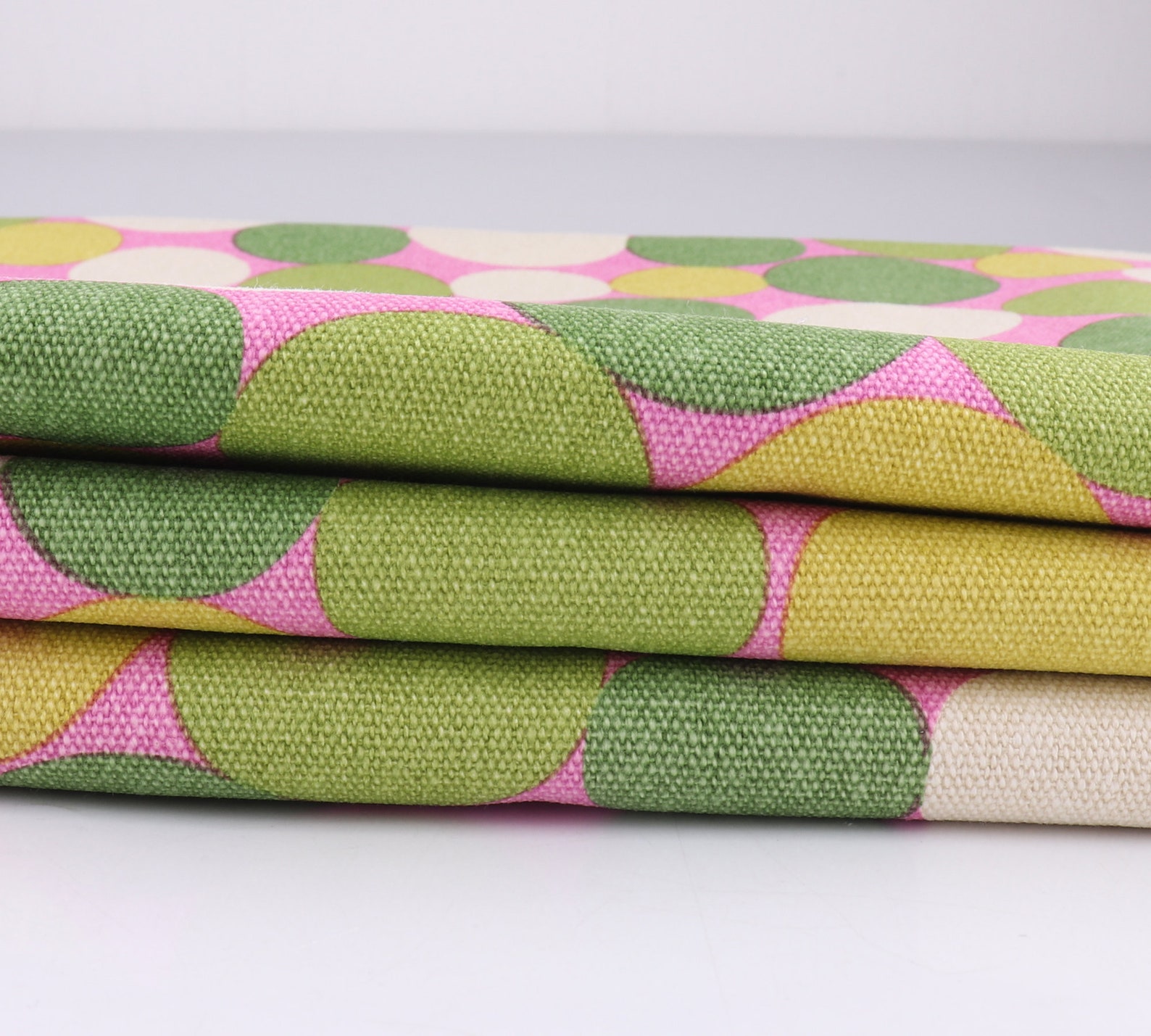 Multi Color circle cotton fabrics by the yardQuilting Etsy