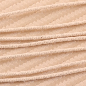 1.5 mm Cotton Cord Macrame Rope, Cotton Rope, Braided Cotton Cord - Macrame Supplies, Coil Rope Basket Supplies