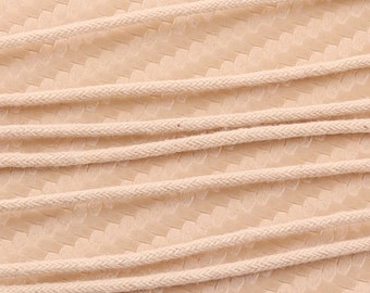 1.5 mm Cotton Cord Macrame Rope, Cotton Rope, Braided Cotton Cord - Macrame Supplies, Coil Rope Basket Supplies