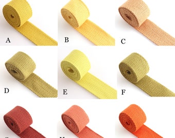 1 Inch Cotton webbing colorful Webbing Dog Collar Strap Webbing belt for Bag key fobs Webbing Purse Strap by the yard