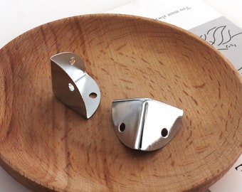 Corners Metal Corners protectors silver Color Metal Top Quality Furniture Decorative Corner Protector Box Corner Brackets