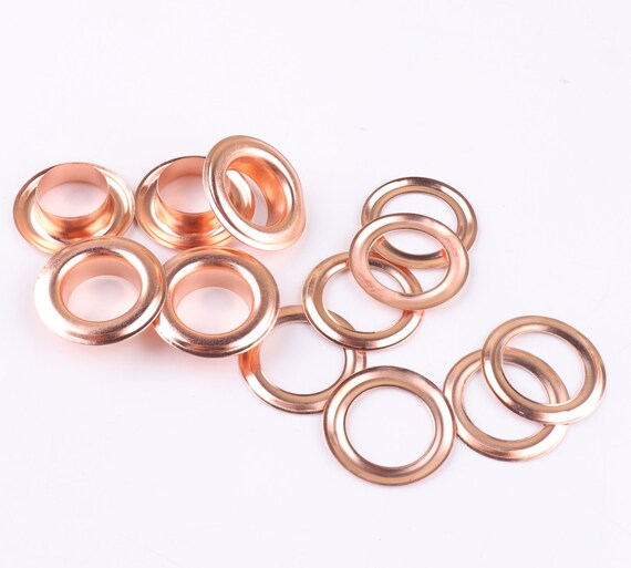 Large Eyelets with washer 30sets 12mm Bronze Round Grommet Eyelets for