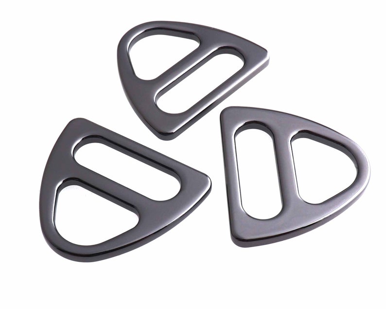 Gunmetal Movable Center Bar Buckle 1/'/' Slider Buckle Belt Buckle Adjustable Slide Buckle Webbing Buckle Bag Buckle Purse Hardware