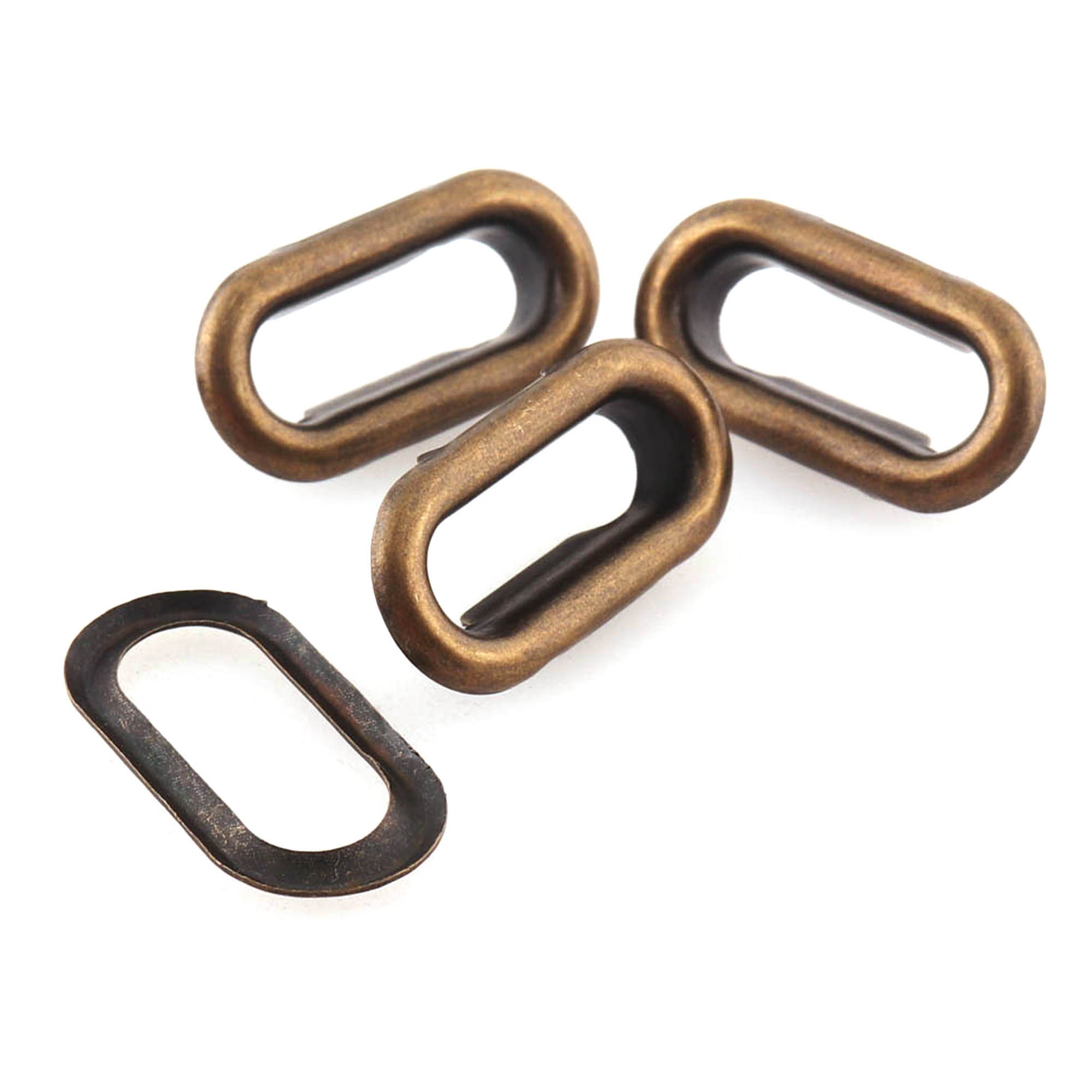 Bronze Metal Oval Eyelets Grommets Washers for Handbags Canvas Etsy UK