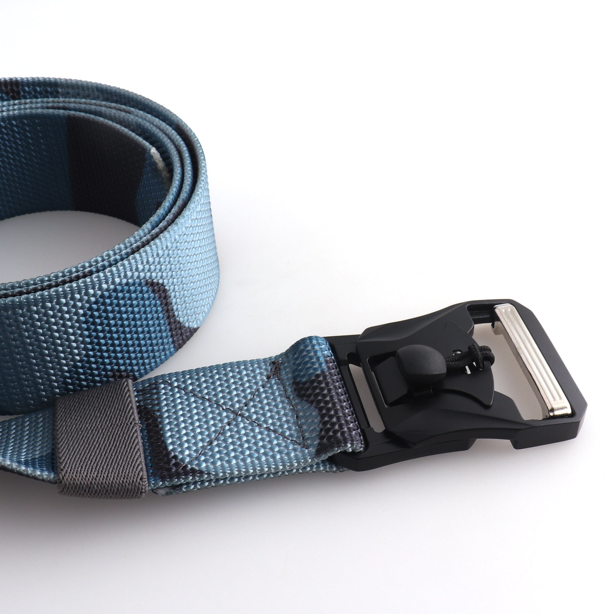 blue designer belt