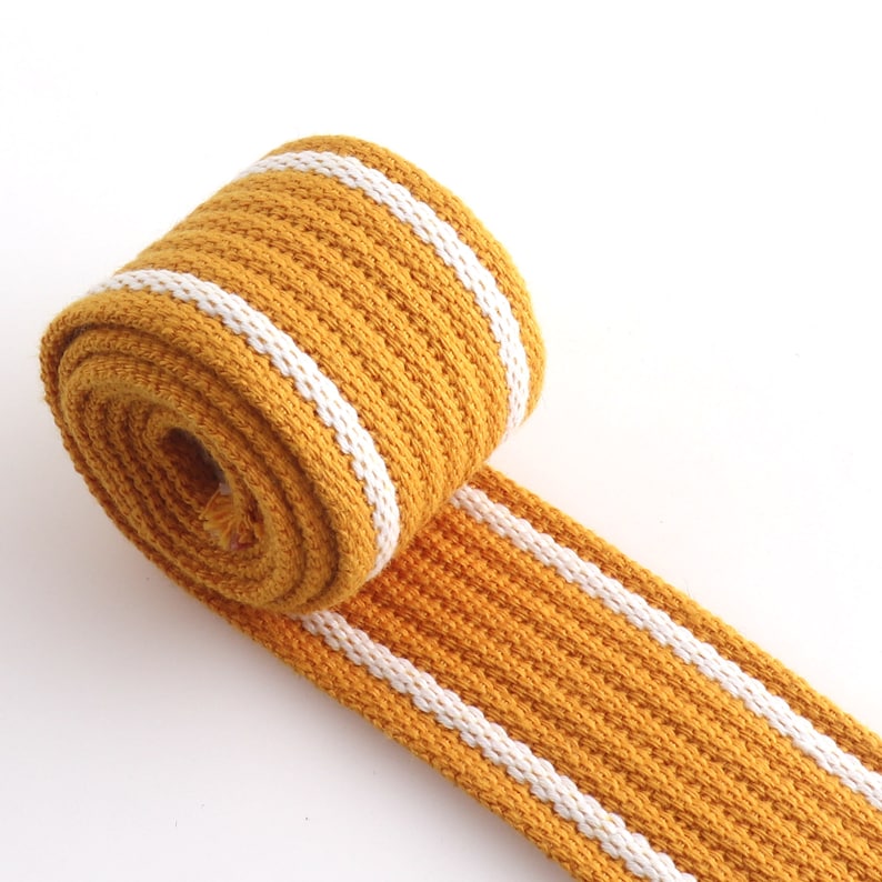 1 1/2 inch Cotton Webbing Colorful Canvas Webbing for Backpacks straps bag strap Dog collar webbing key fobs Purse Straps Belting image 10