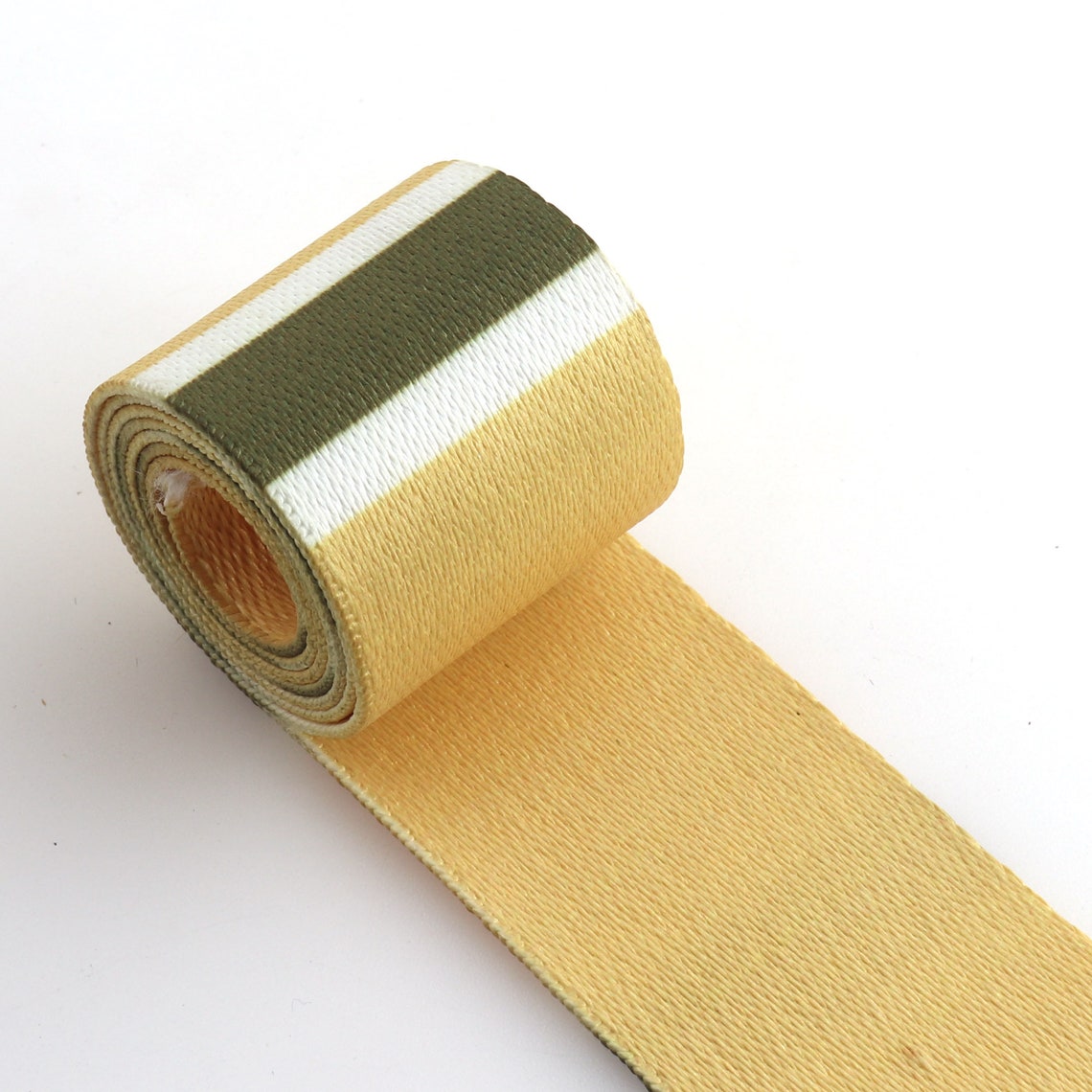 38mm Width Yellow Color bing Straps Strong Cotton Polyester Etsy