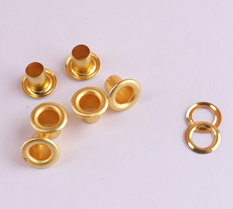 84 mmOD ID gold Round metal Eyelets large Eyelet with Etsy