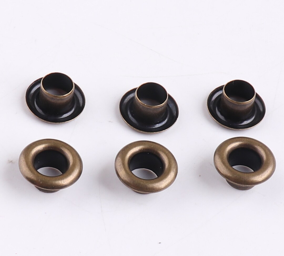100pcs 844 Bronze Color Round Eyelets for Clothes Leather Etsy