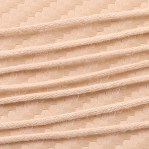 1.2 mm  cotton twisted cord rope craft braided string