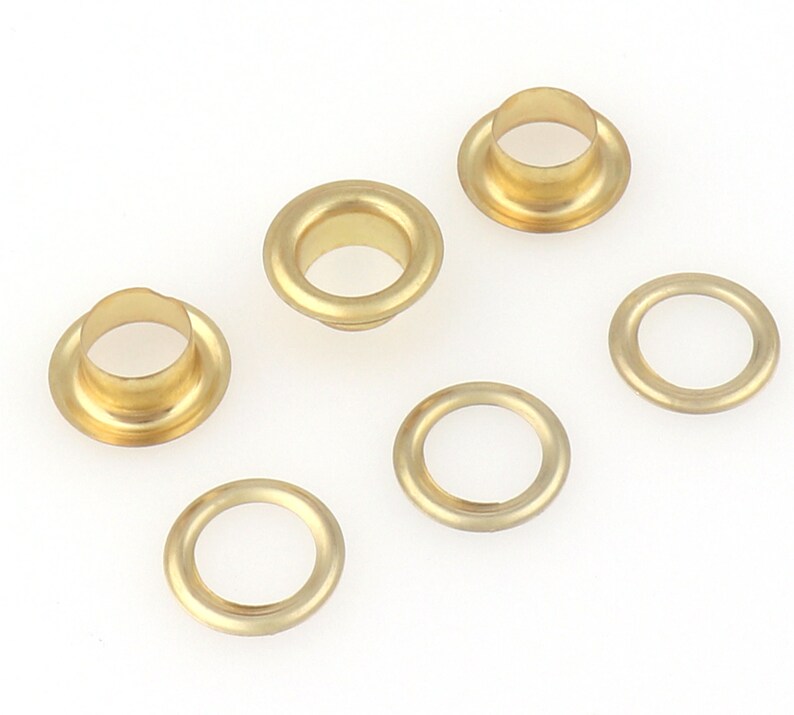 10 mm Gold Eyelets Round Eyelets Grommet Eyelets with Etsy