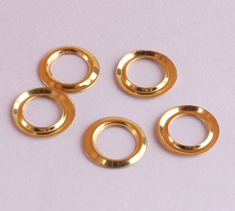 4mm 100Set Eyelets Silver/Golden/Black Nickel/Bronze/Multicolor And Eyelet Punch Die Tool Set Metal Button For DIY Leather Craft
