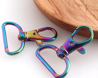Kit De Fermoirs Griffe De Homard En Plastique 150 Pièces - 10 Couleurs Avec Chaînes à Billes Et Anneaux Ouverts - Pour Porte-clés, Bijoux DIY, Sacs, Artisanat - Swpeet Assortiment Créatif