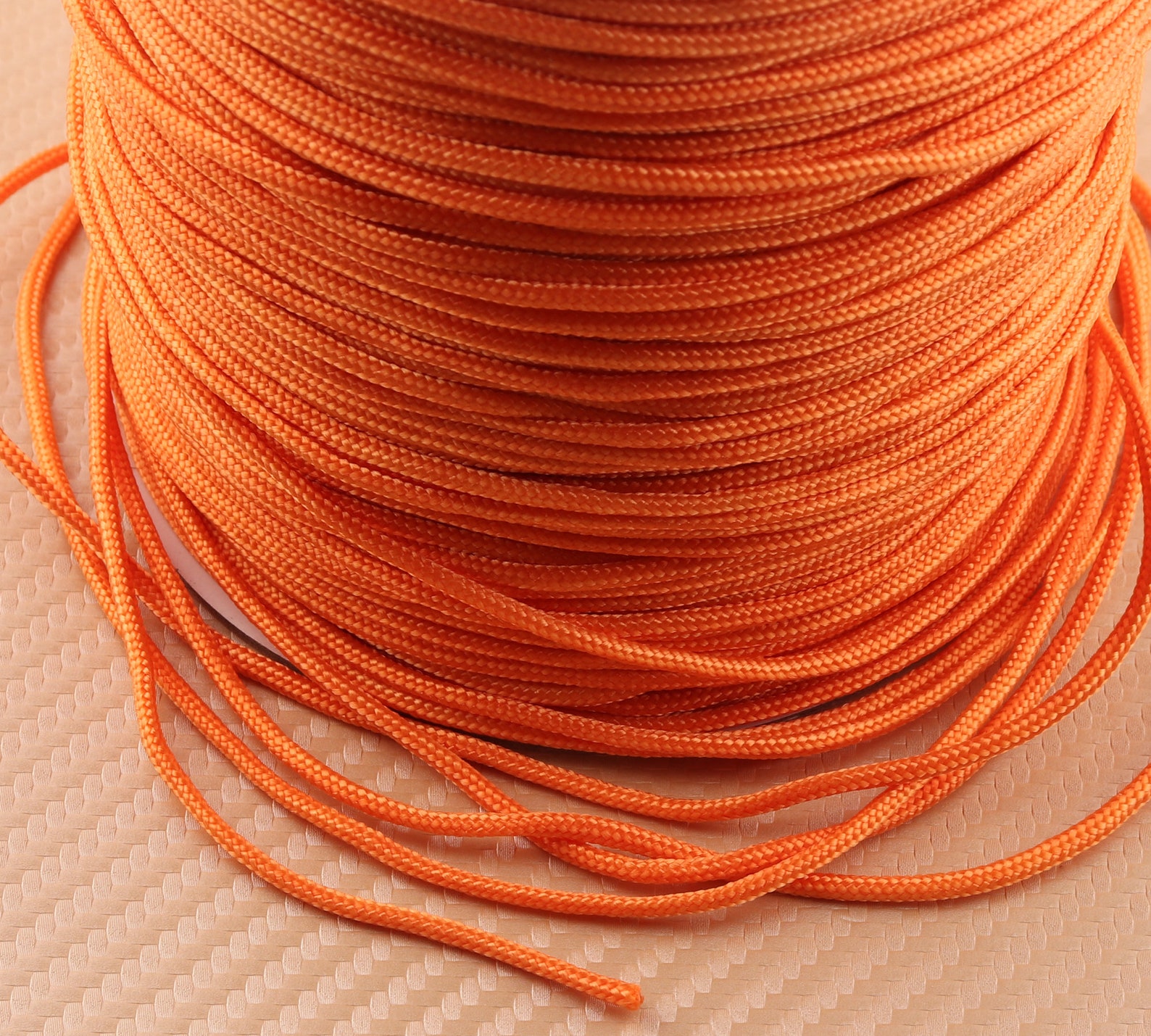 Knotting Cord Orange Color Nylon Beading Cord 2.0 mm Etsy