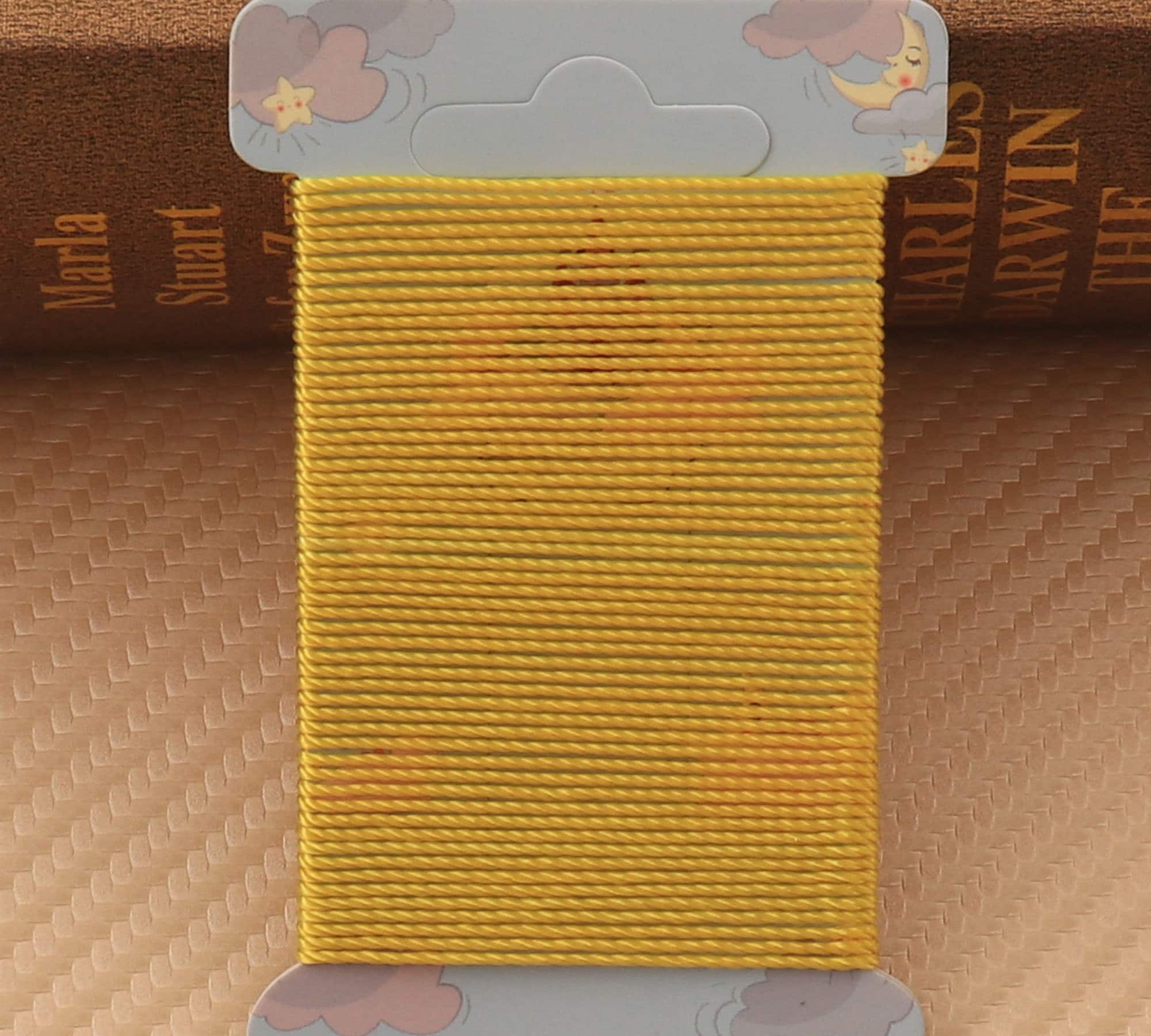 1.0 Mm Yellow Color Curtain Draw Rope Nylon Rope Mosquito Net Hanging ...