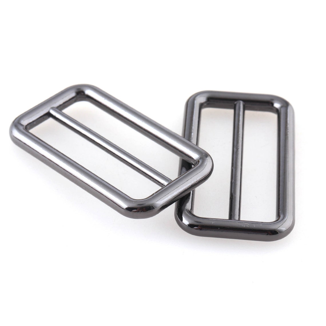 Gunmetal Alloy Slider Buckles Tri Glide Adjustable Buckles - Etsy