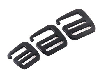 25-38mm G Haken Strap Slider Gürtel Schwarz Farbe Legierung Slider Tri Glide Verstellbare Schnallen für Rucksack Gurtband Gurte Gurtband 6 Stück