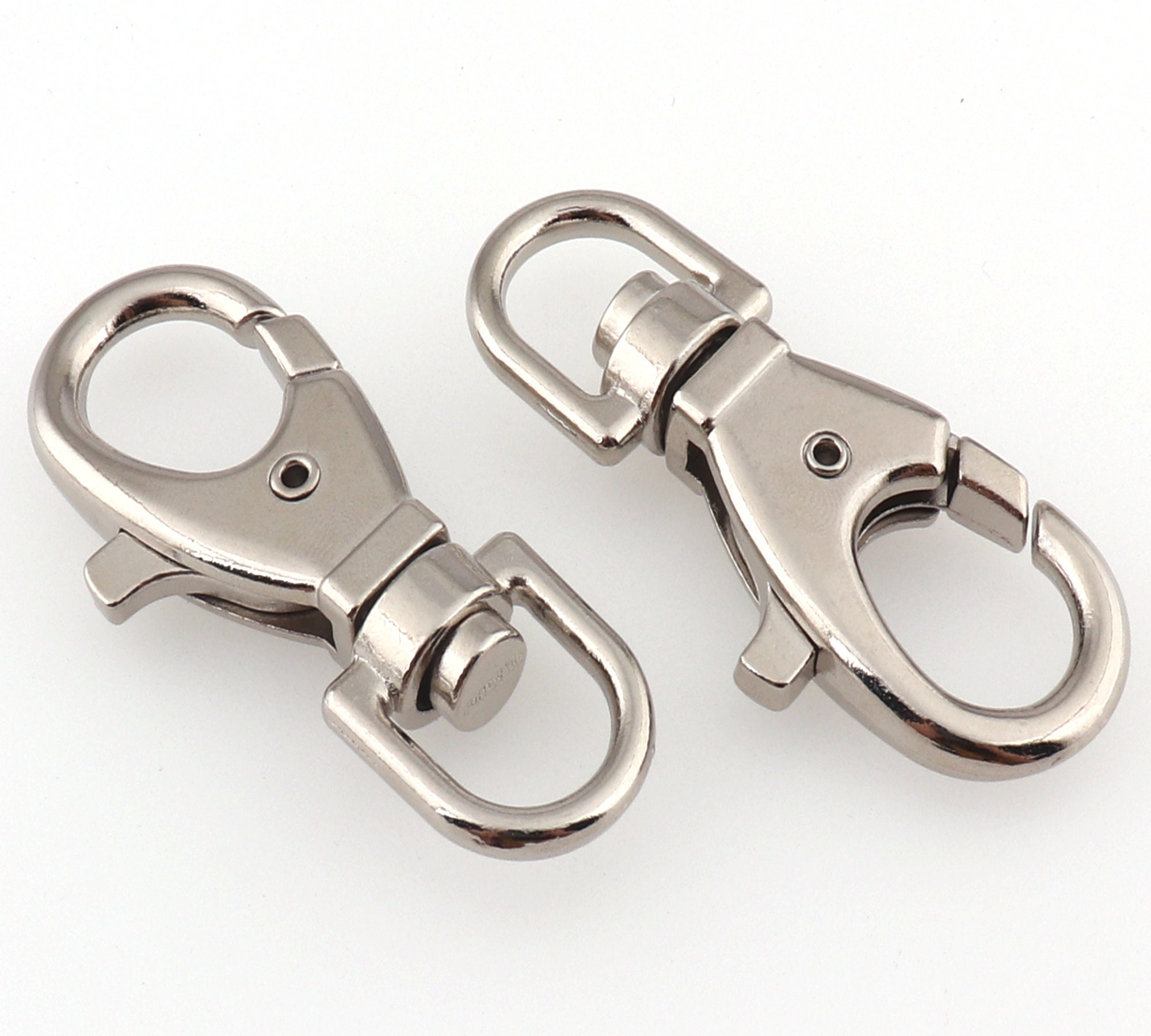 12 Mm Rotating Clasp Connector Swivel Lobster Clasps Silver Etsy Canada
