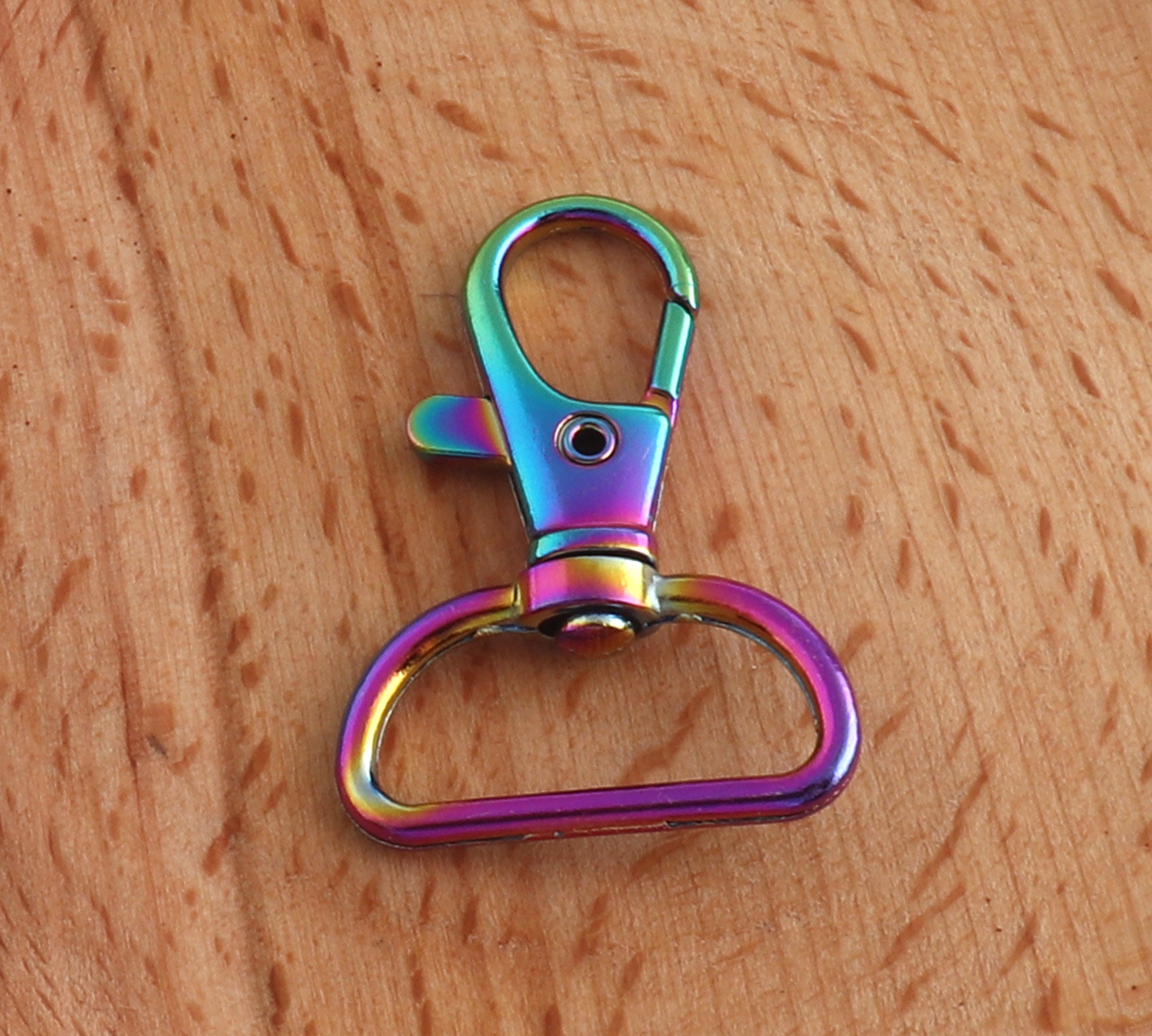 Colorful rainbow snap hook Lobster Claw Clasps buckle fashion Etsy