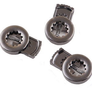 Black color Barrel Toggle Cord Lock,Stopper Spring Buckle,Rope Buckle Cylinder Stopper Toggle