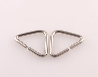 Triangle Rings,Slide Buckles,Silver Belt Buckle,Strap Adjuster Buckles,Metal Purse Buckles,Fasteners Belt Buckle,Purse/Bag/Handbag hardware