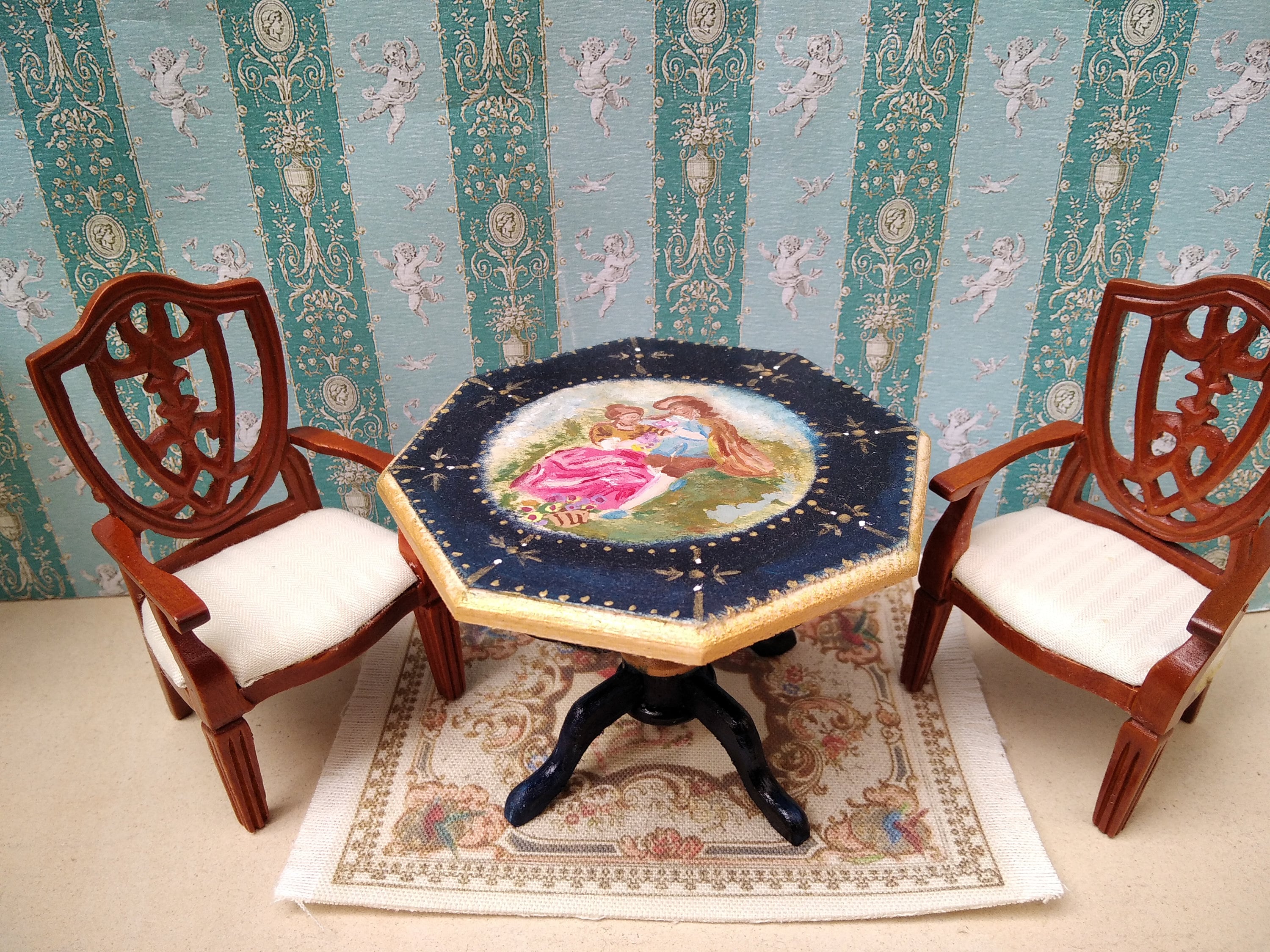Victorian dollhouse furniture discount
