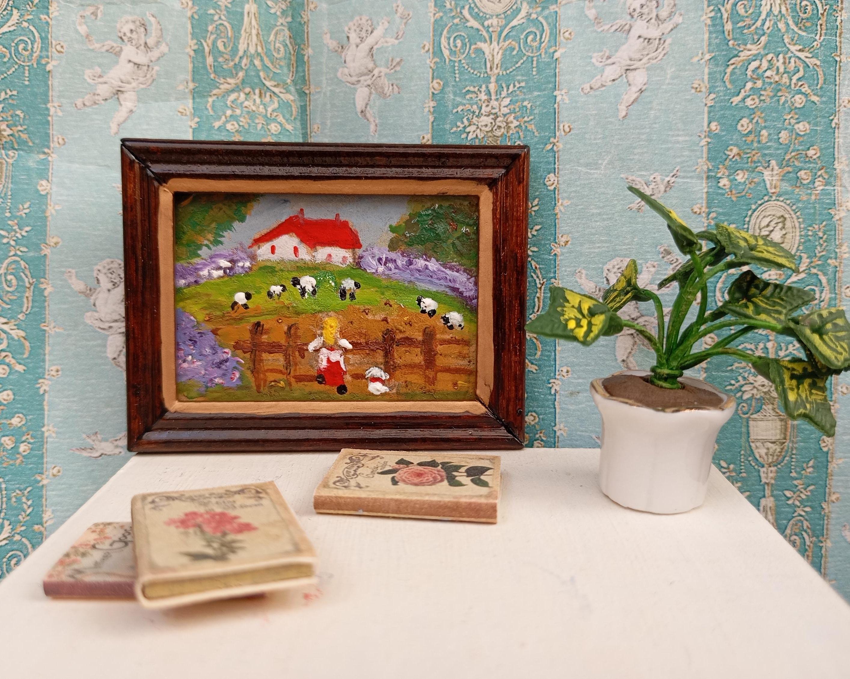 ドローイング油彩『The Cupboard』 ドローイング油彩『The Cupboard