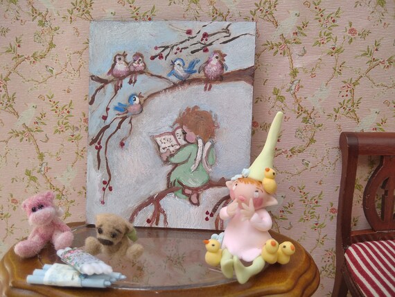 dollhouse wall