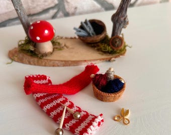 Wichtel Zubehör Weihnachten, Miniatur Wäschestän Produktbild-Vorschau 7