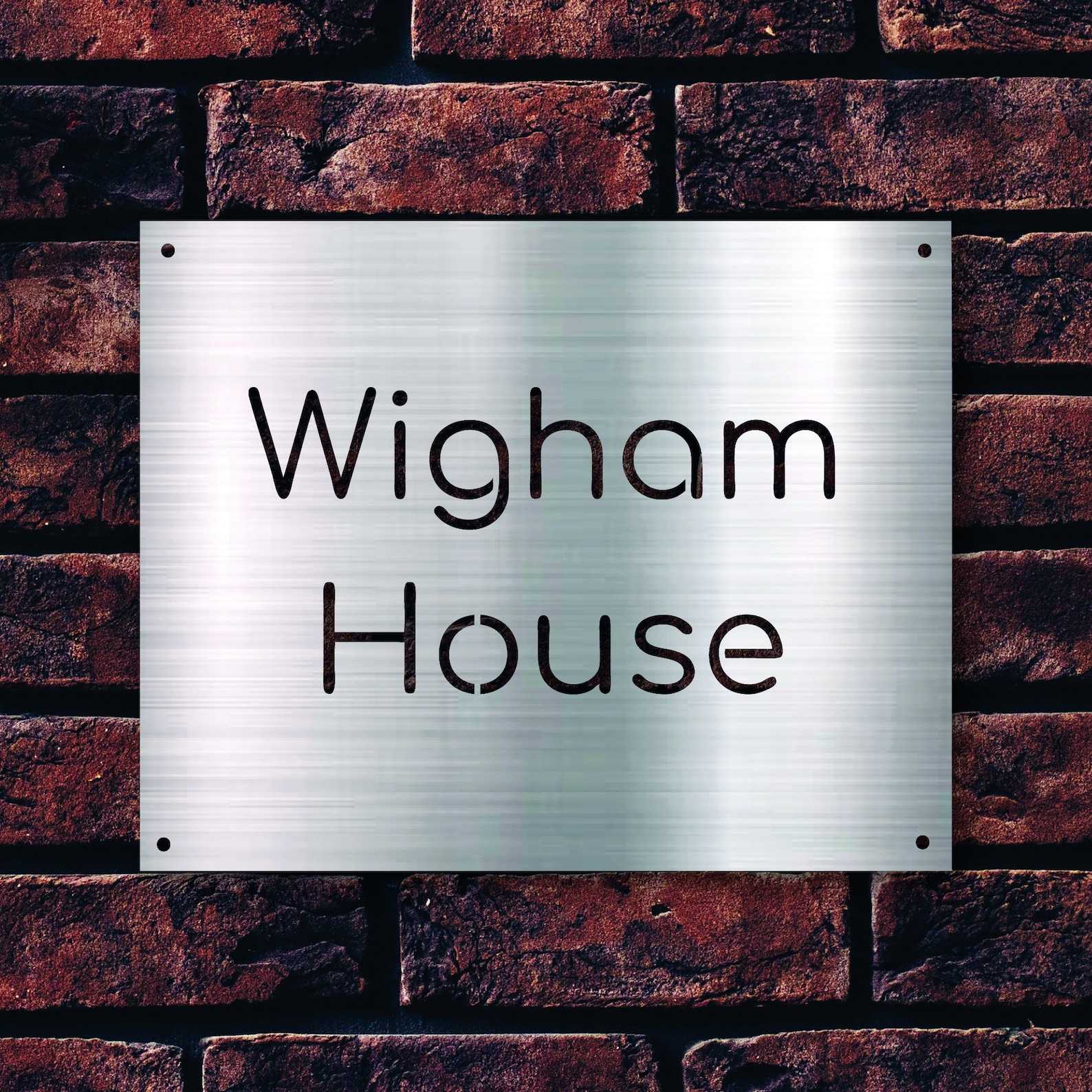 Custom Metal House Sign Laser cut Metal House Sign Etsy