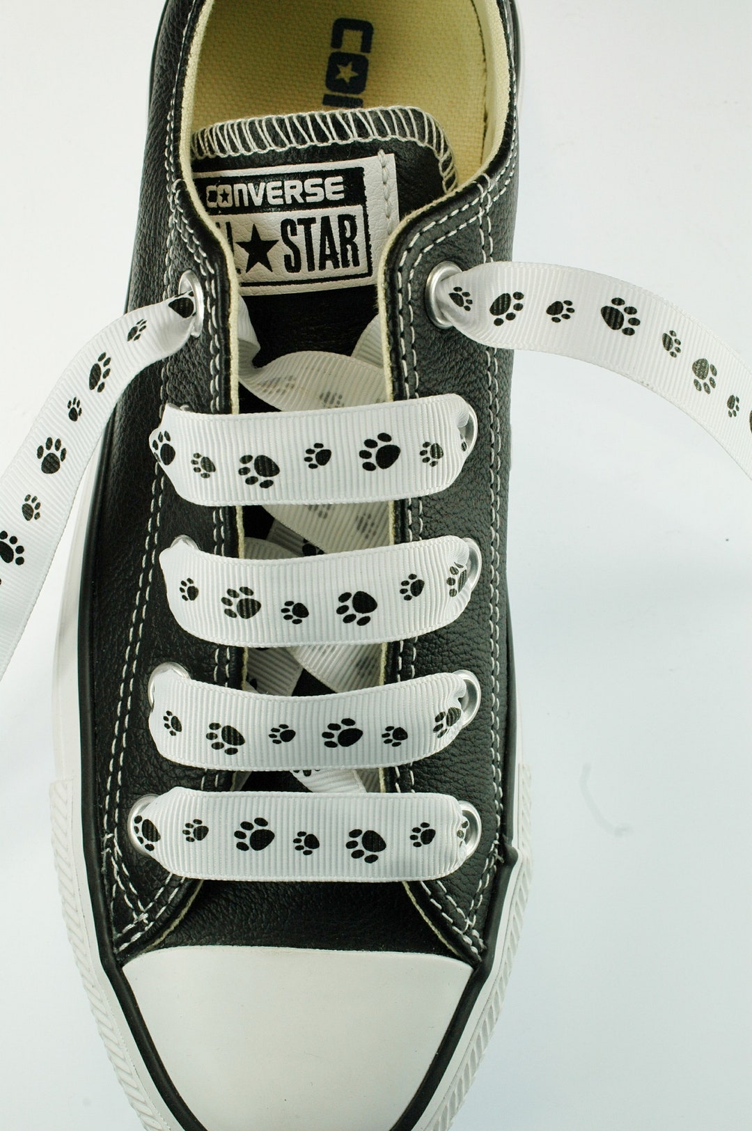 TZ Laces® Dog Paw Flat 16mm Ribbon Shoelaces for Fashion Trainers Etsy