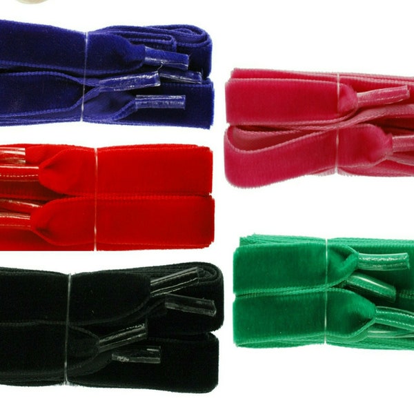 10mm Velvet Ribbon TZ Laces®  shoelaces