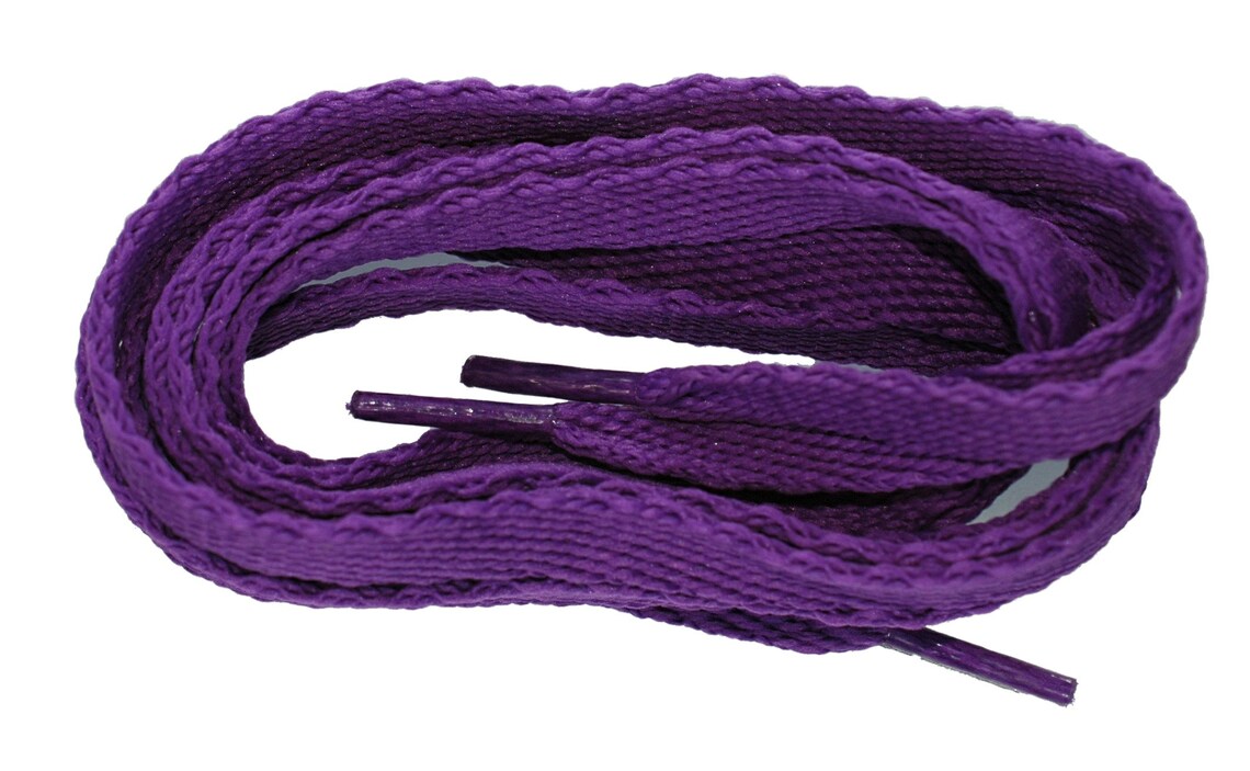 purple shoe laces