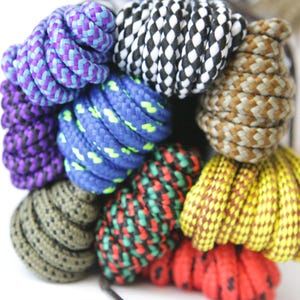 5mm Dogtooth Shoelaces: Hiking & Walking Boot Laces