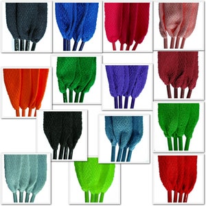 Shoelaces Red Flat 18mm Fat for fashion Trainers