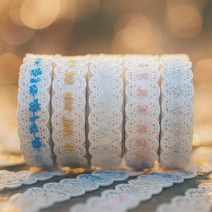 15mm Lace Ribbon Shoelaces – Flat Decorative Laces for Fashion Trainers, Sneakers & High Tops