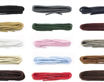 Cordones redondos finos - Colores surtidos