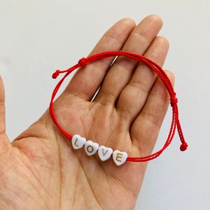 Pure Vida Bracelet Thread cord Red Love  Bracelet  Wax String Waterproof Adjustable Surfer Bracelet