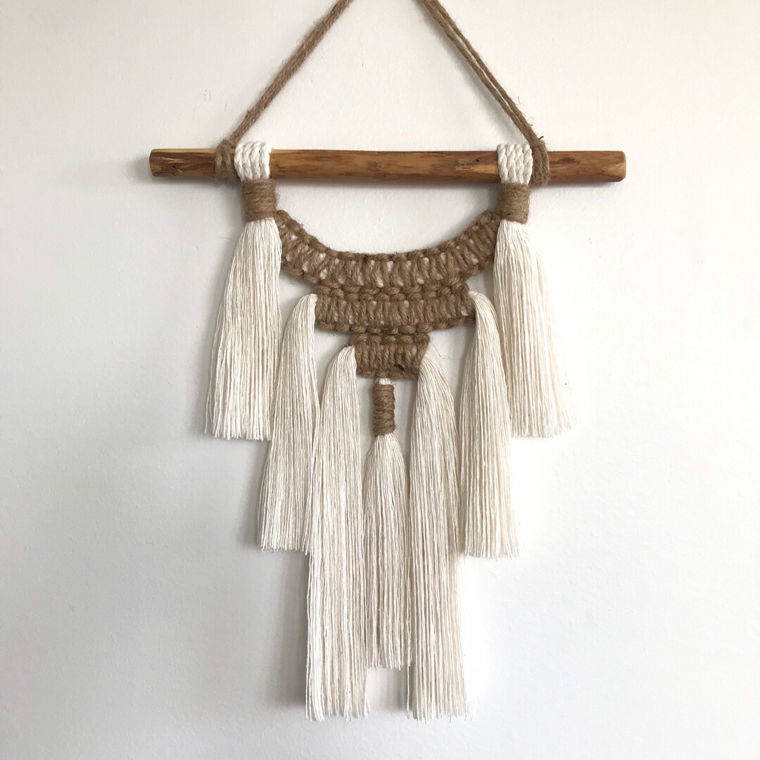 Boho Chic Macramé Wall Hanging, Modern Woven Wall Tapestry, Wall Art ...