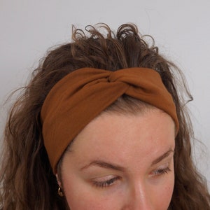 Comfortable Jersey Twist Headbands, Bandeau Headband , Turban Headwrap,  Twist Headband, Stretch Headband, Yoga Headband, Gift for her