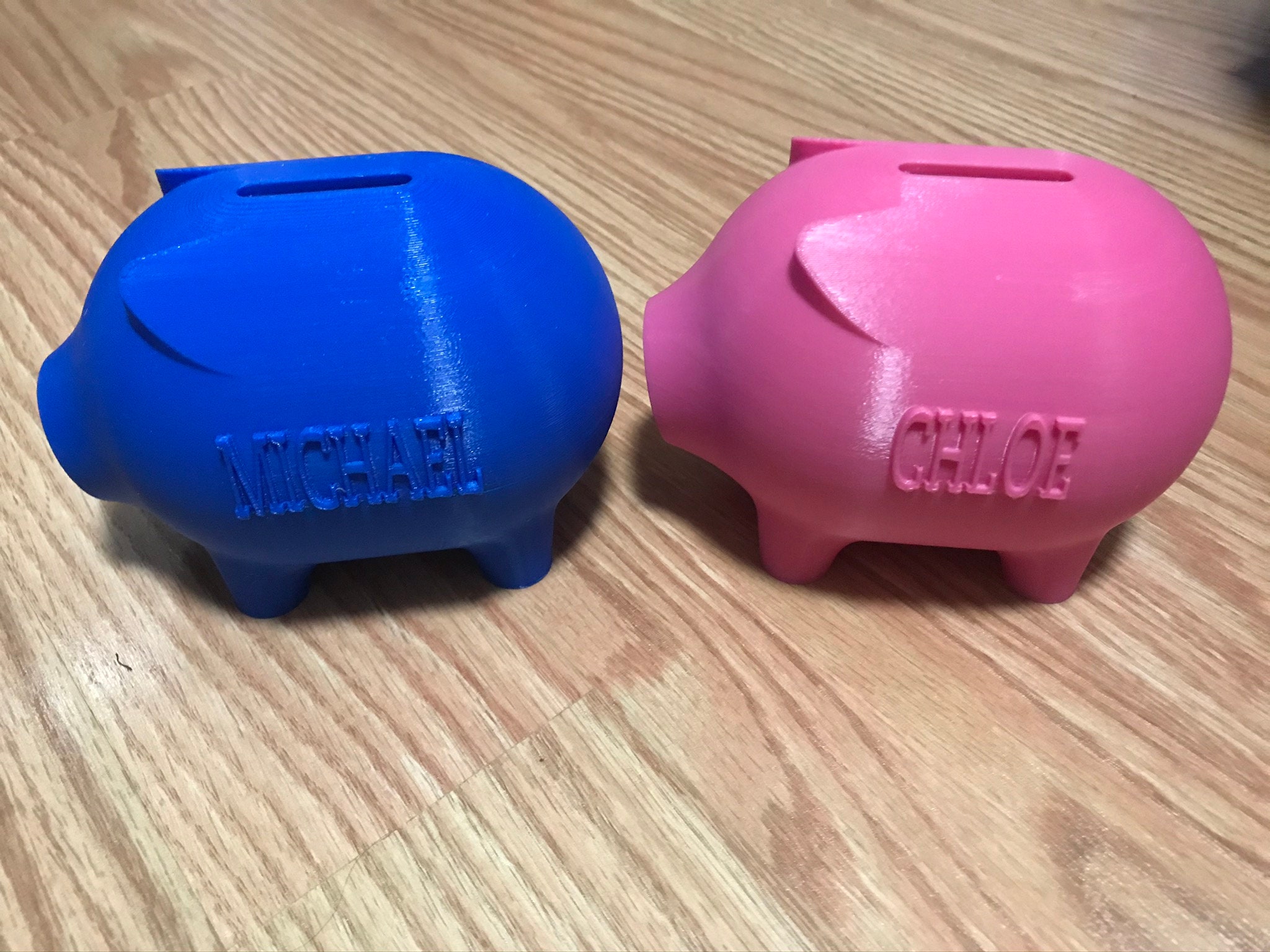 Personalized Piggy Bank 3D Printed Etsy Canada