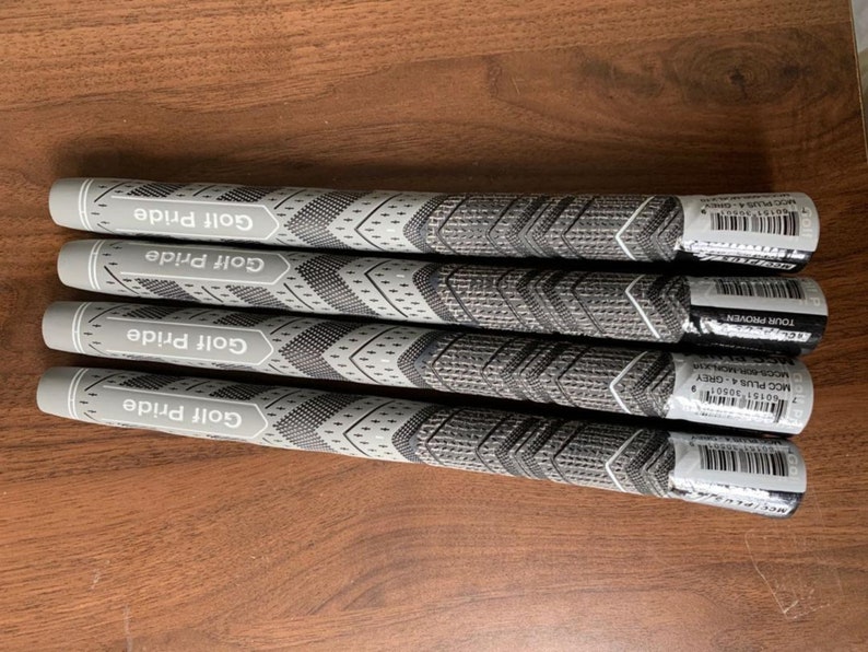 The Golf Pride MCC Plus 4 golf grips GreyStandard and Midsize Etsy