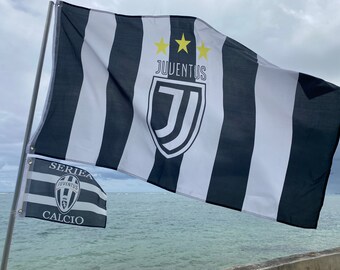 応援グッズ 1980s JUVENTUS F.C. Vintage Flag 応援グッズ 1980s JUVENTUS F.C. Vintage Flag Old Football