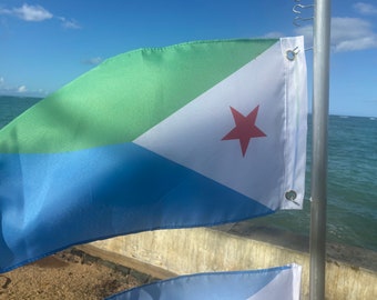 Djibouti  Flag