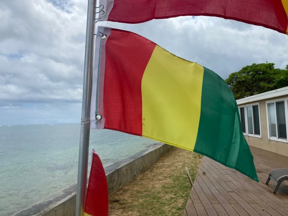 Guinea Flag Conakry Republic of Guinea -  Norway